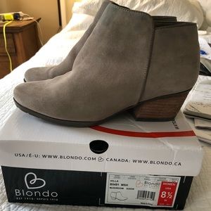 Blondo Booties Size 8.5 W